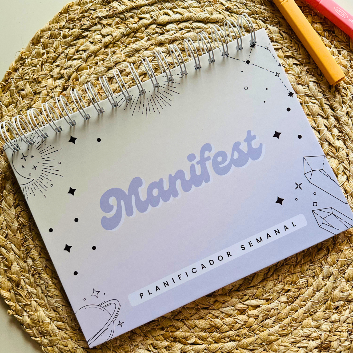 Organizador Semanal 25 x 18 cm – Edición 2024 manifest star