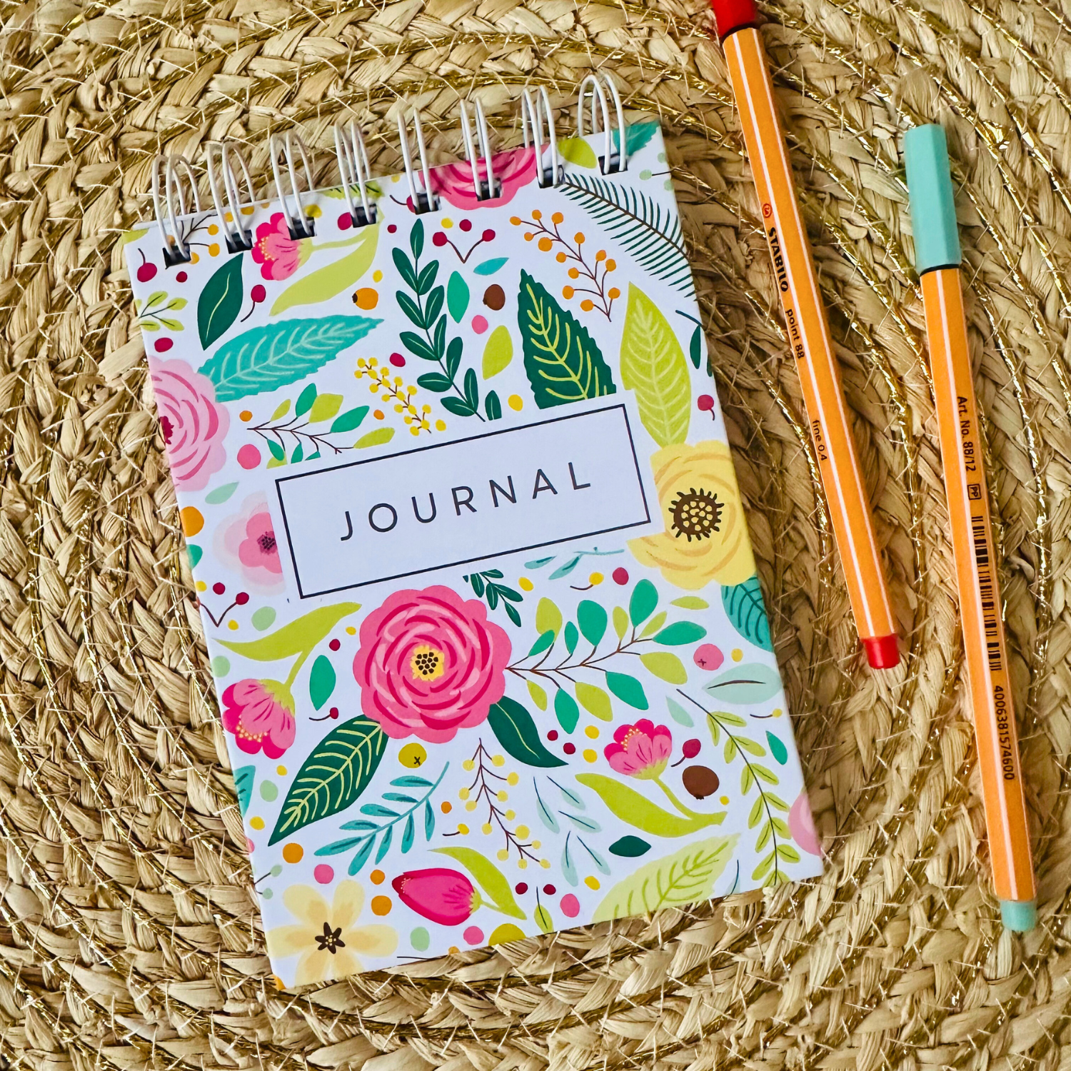 Libreta 11 x 15 cm Edición limitada - Retro Floral Mix