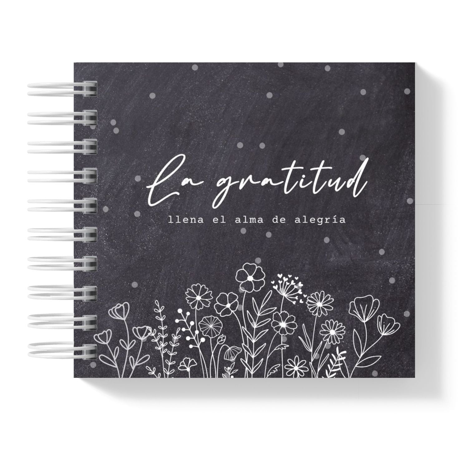 La gratitud llena el alma, 30 días para agradecer - Chalkboard Elegance