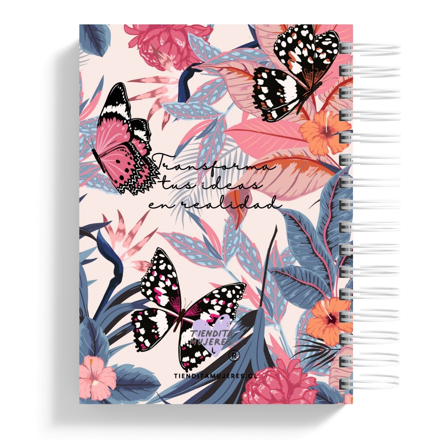 Planner 2026 Sueña, Organiza y Actúa Tropical Butterflies