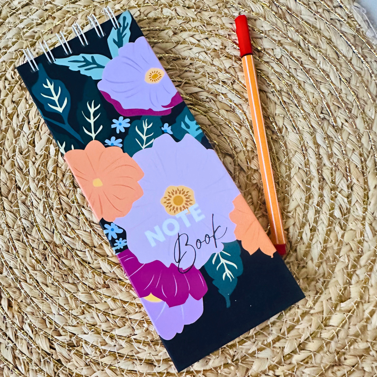 Note Book 8 x 21 cm Edición limitada - Floral Harmony