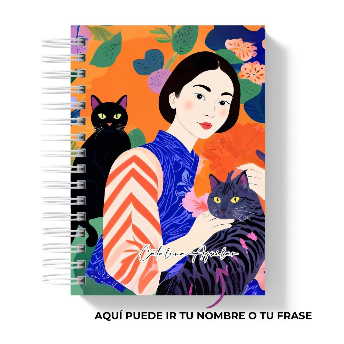Cuaderno Planificador Purr & Bloom