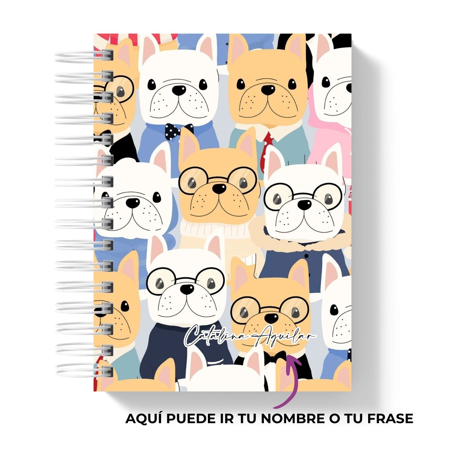 Cuaderno Planificador Bulldog Style