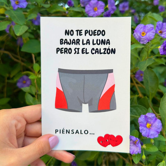 Postal No te puedo bajar la luna...