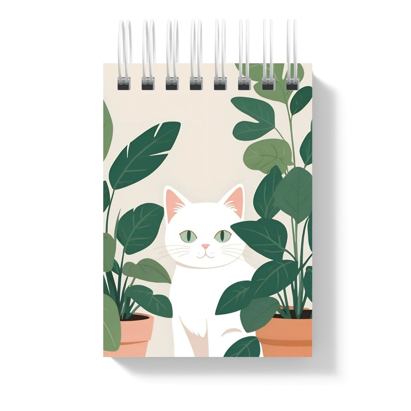 Libreta - Green & Feline