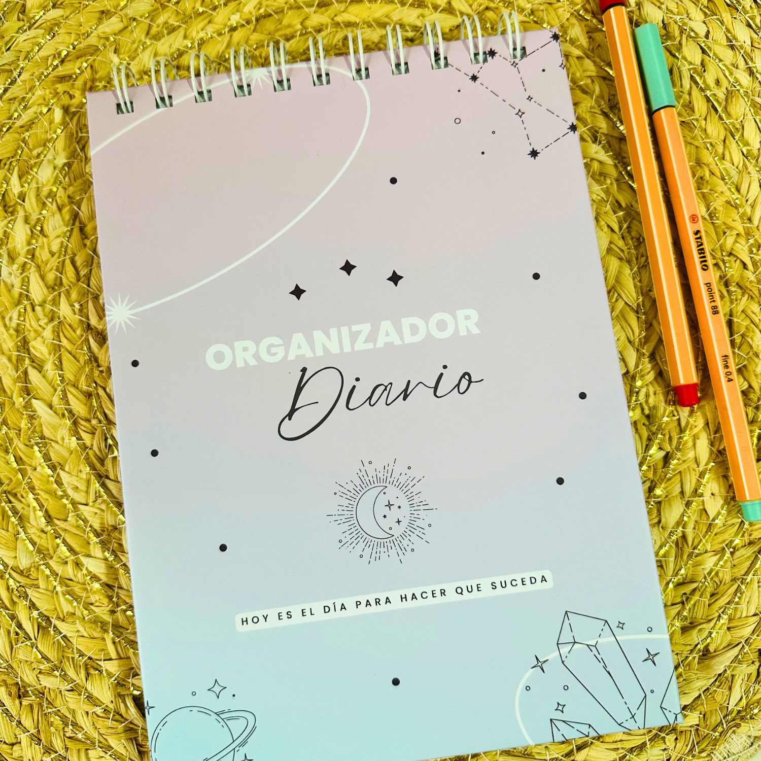 Organizador Diario Cosmic Flow - Edición limitada