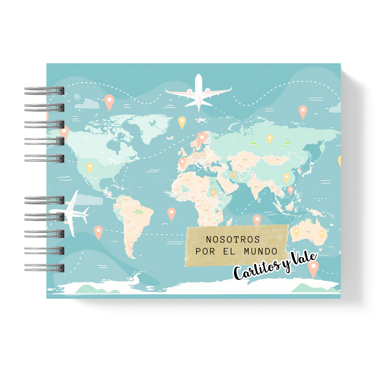 Libro de recuerdo para Viajes - Maps