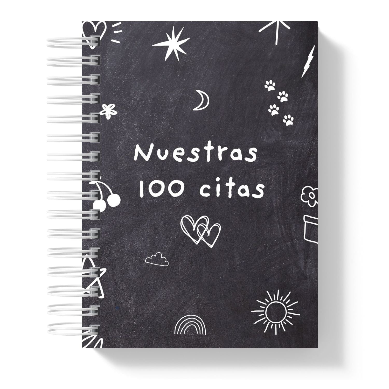 Libro 100 citas con mi hij@ Black