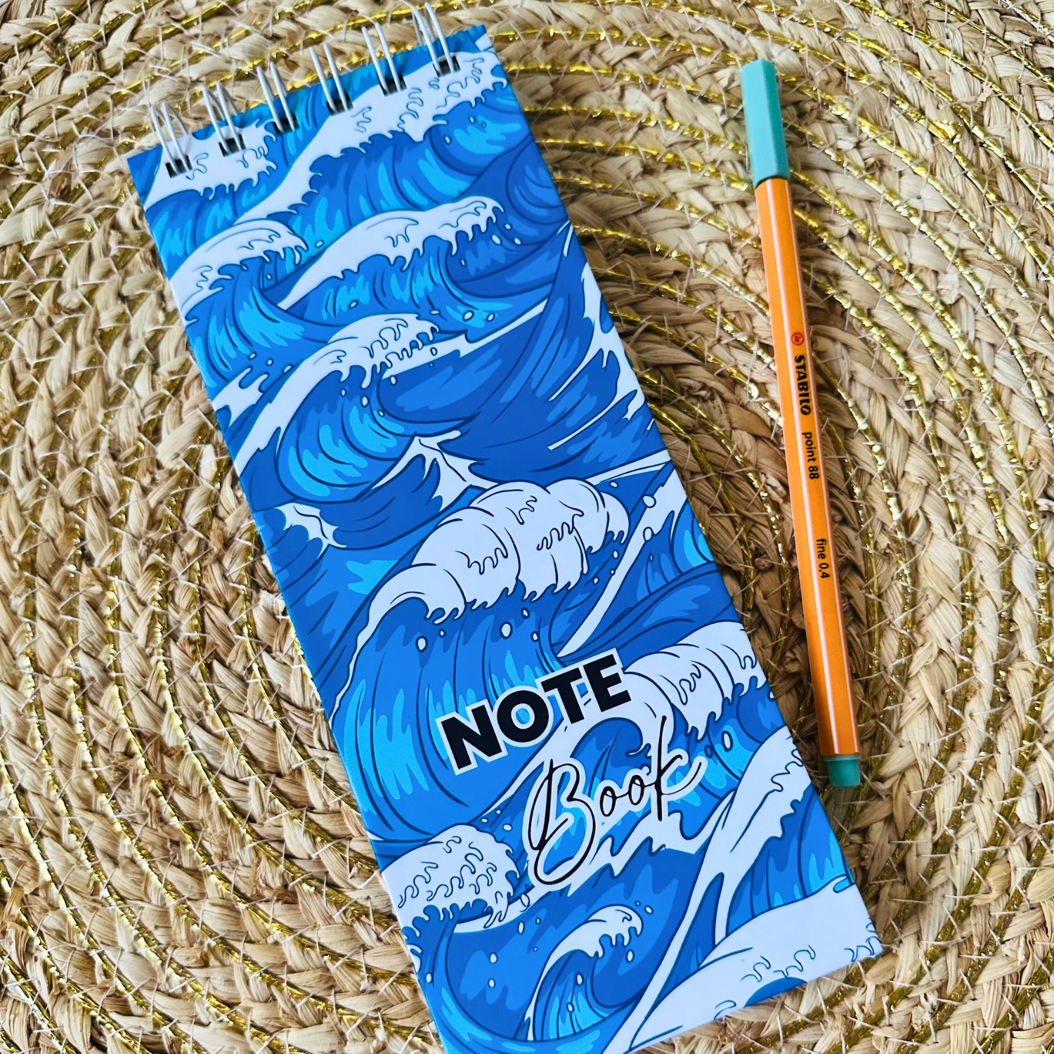 Note Book 8 x 21 cm Edición limitada - Ocean Waves