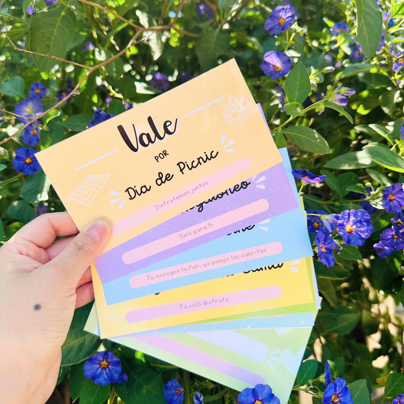 Cuponera “Vale por…” – Regala Momentos Inolvidables