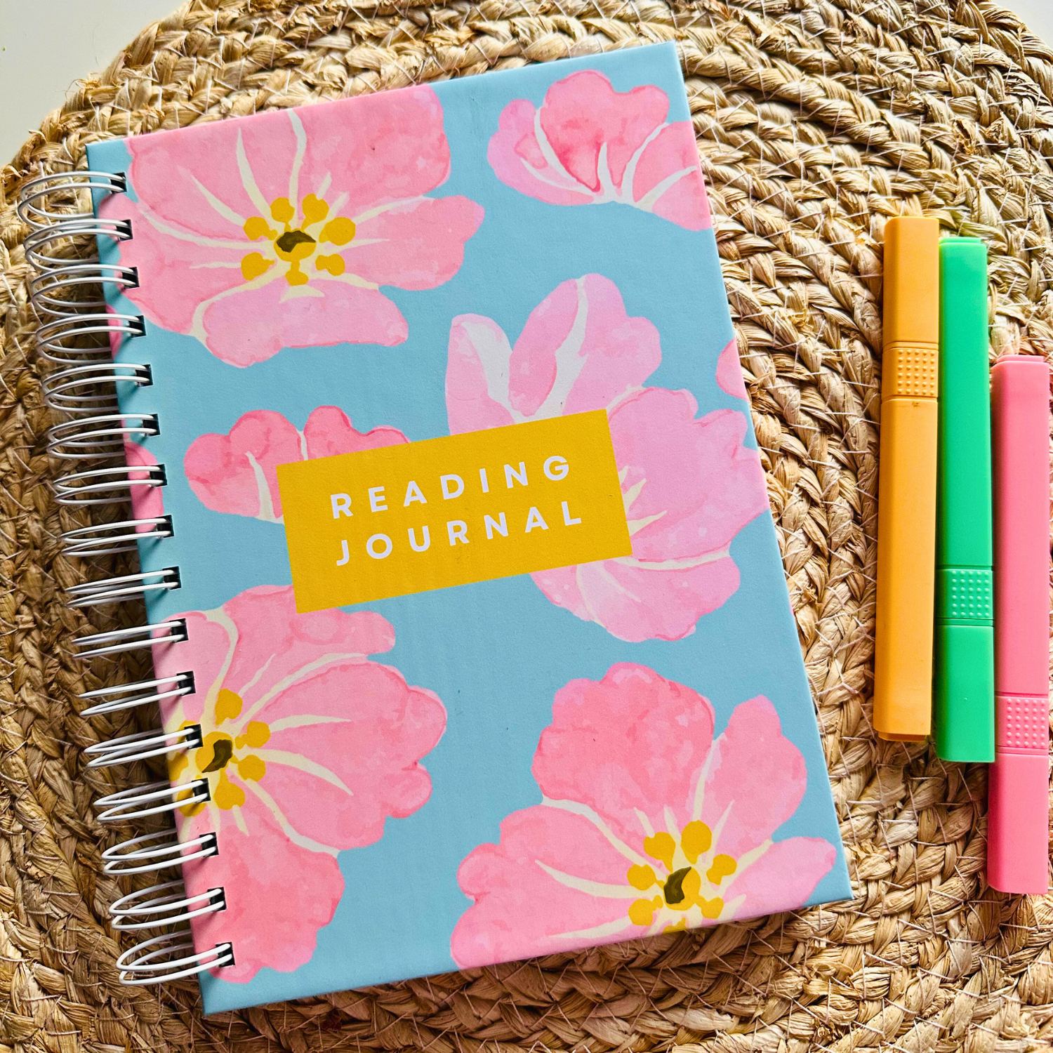 Reading Journal Flowers