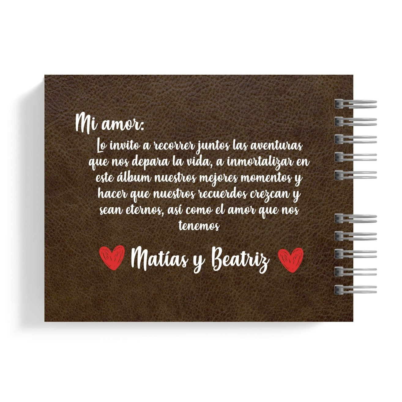 Libro de recuerdo para parejas - Nuestro Libro de Aventuras