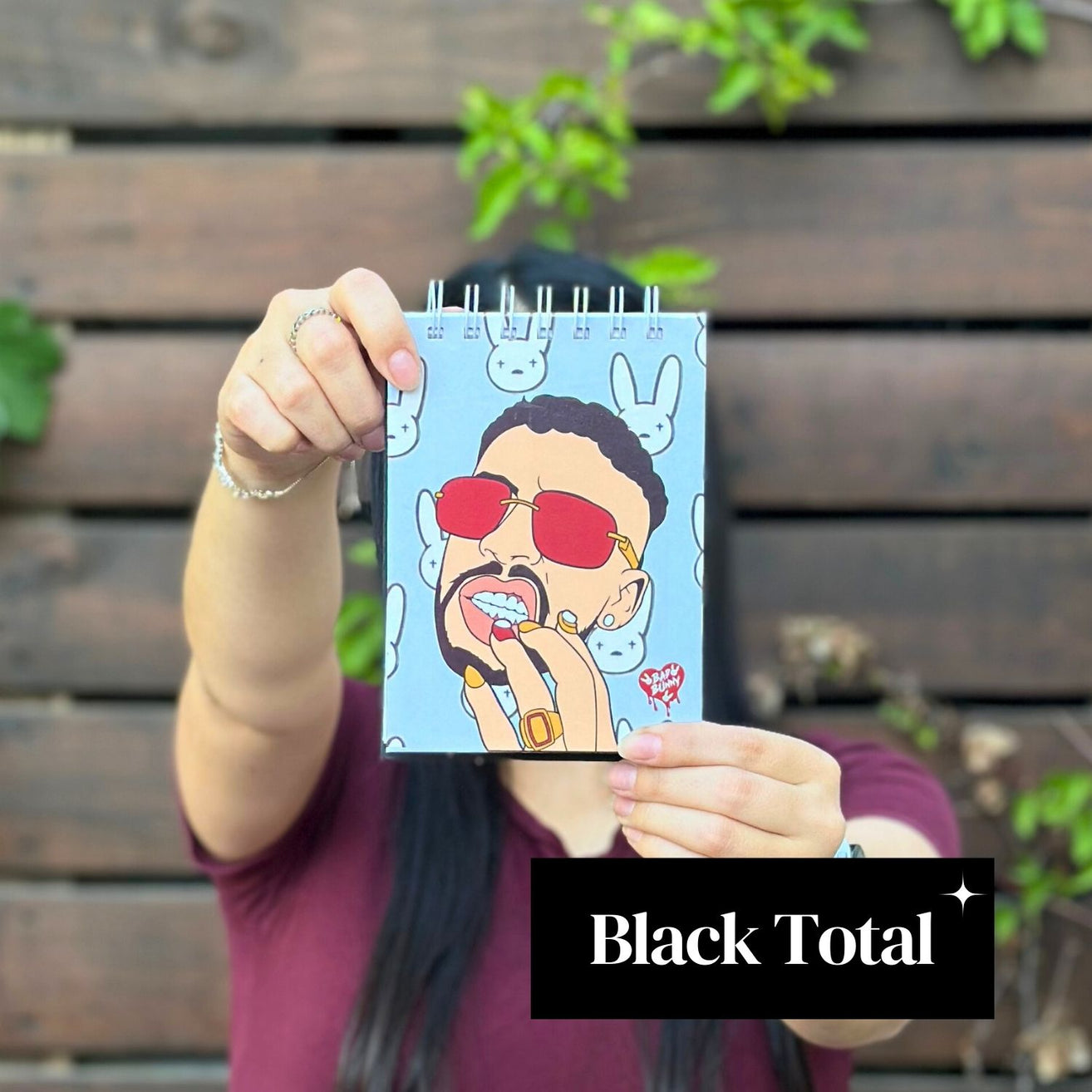 Libreta - Bad Bunny Celeste