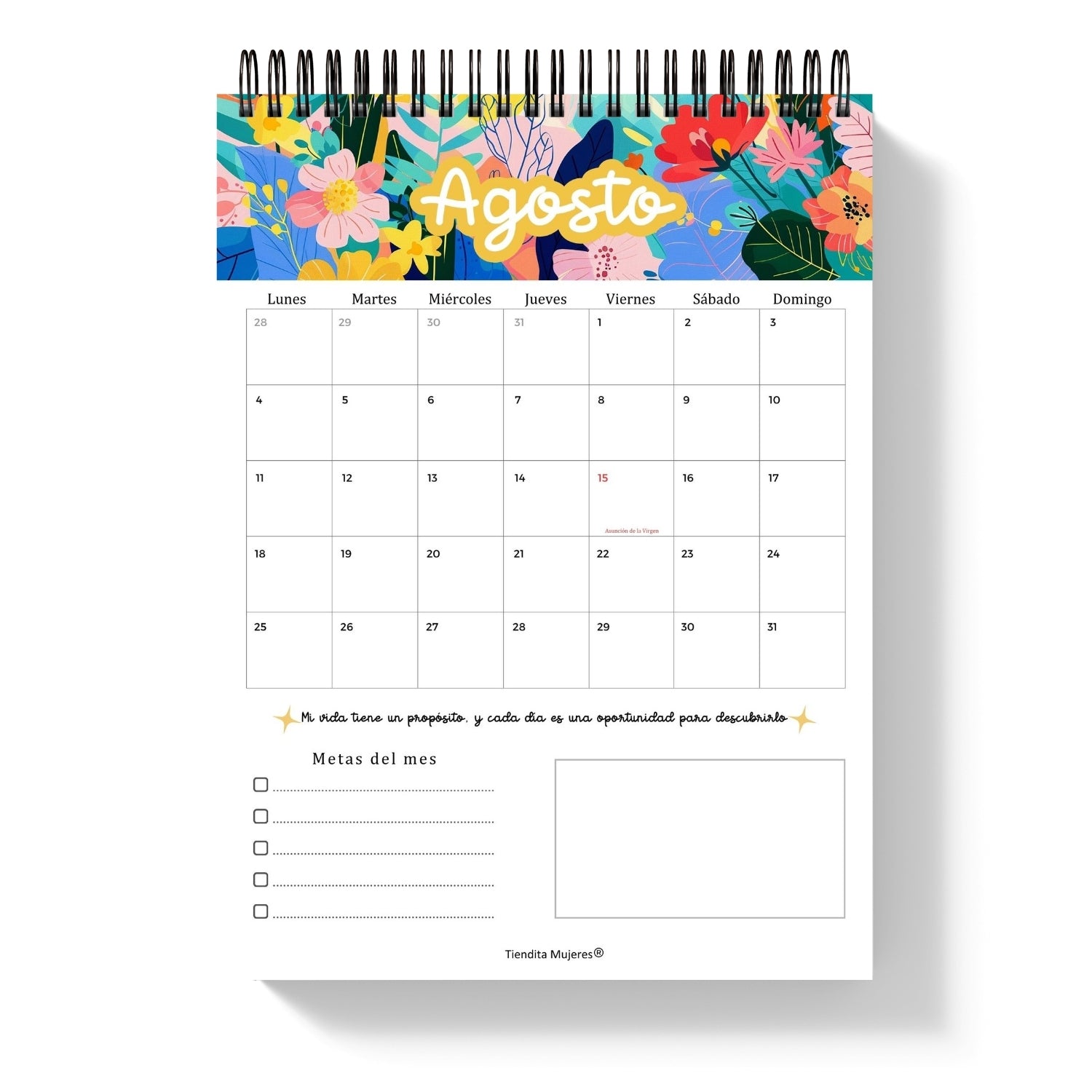 Calendario de pared 2026: Tu Año de Poder y Organización