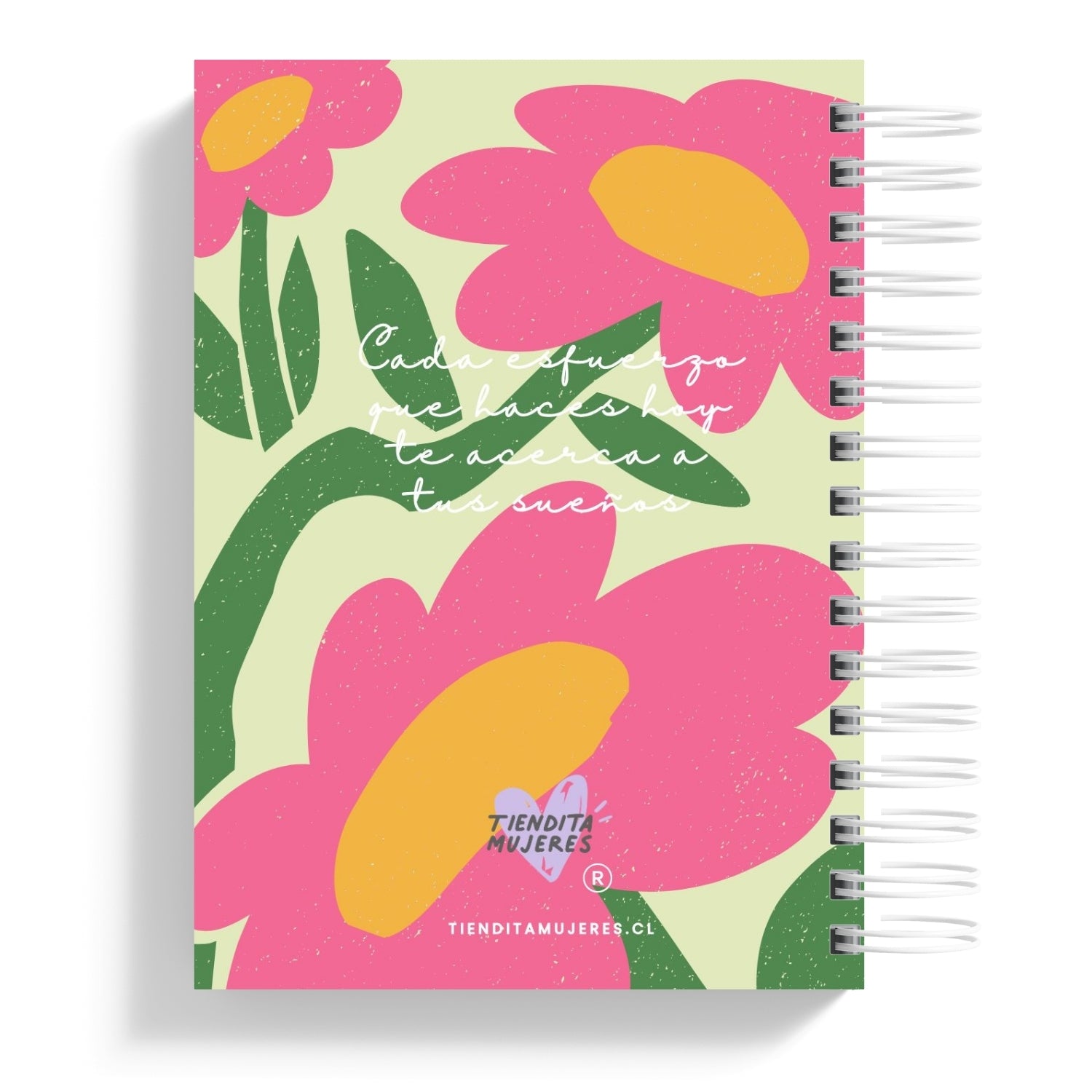 Planner Universitario 2026 Sueña, Organiza y Actúa Vibrant Blooms