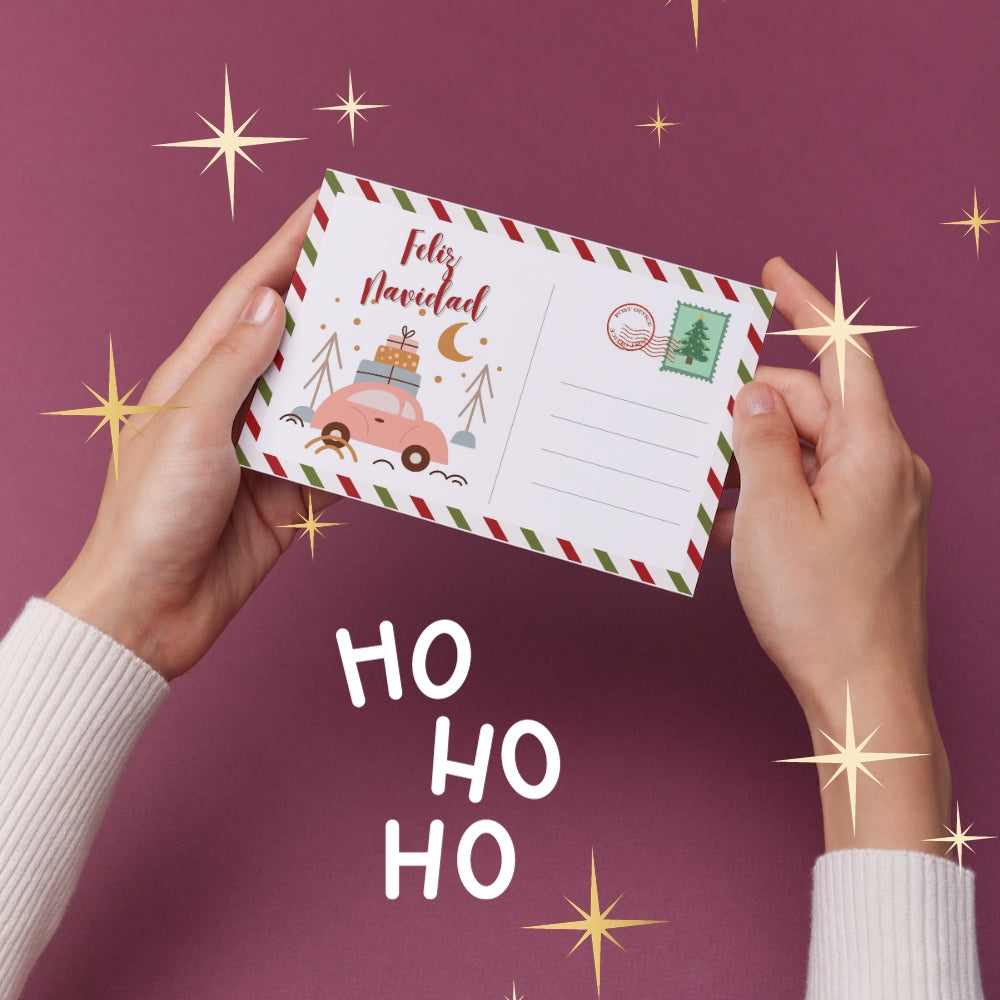 Postal Navideña Cute