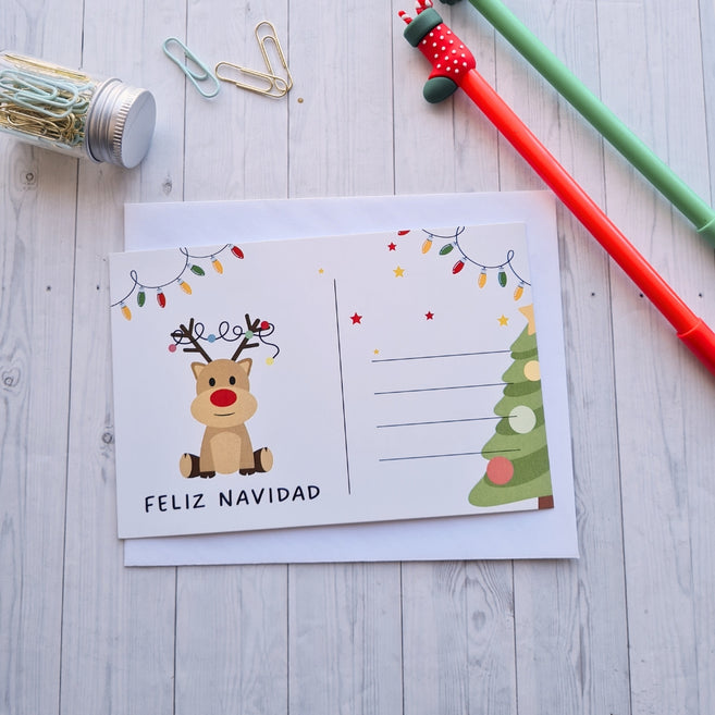 Postal Navideña Renito