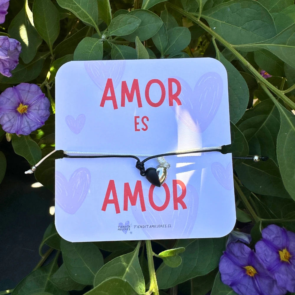 Pulsera Pareja Imán amor Amor