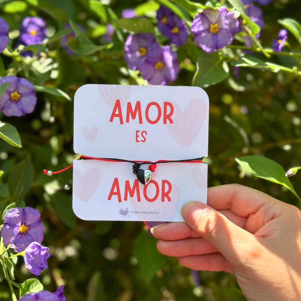 Pulsera Pareja Imán amor Amor