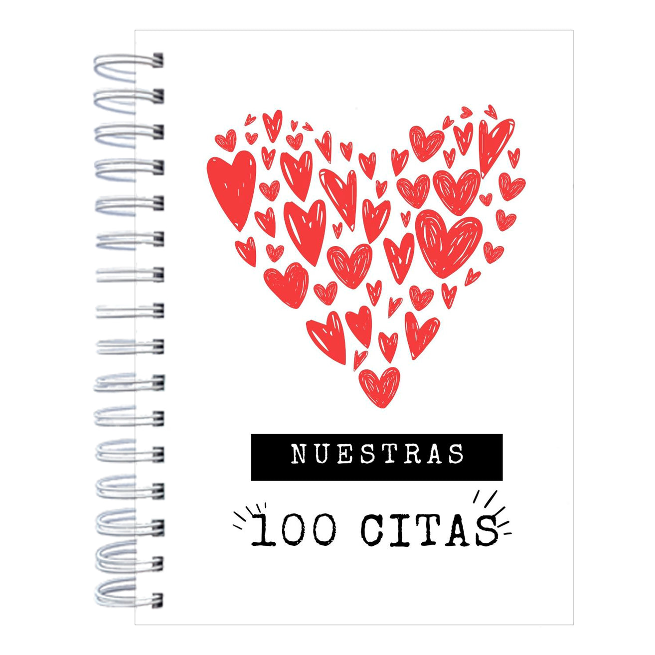 Álbum 100 Citas Juntos Edición 2025 - heart