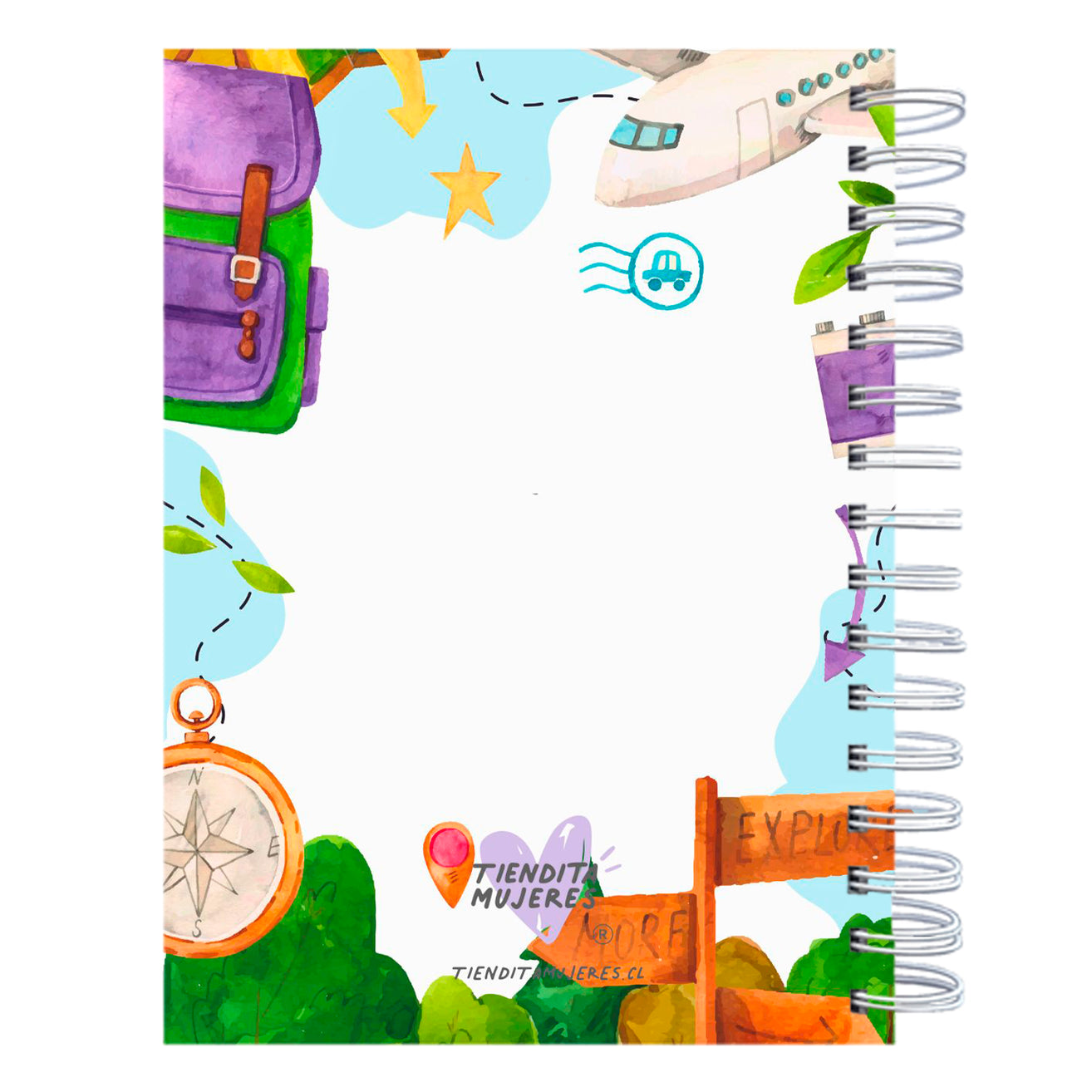 Cuaderno de mis viajes time to travel