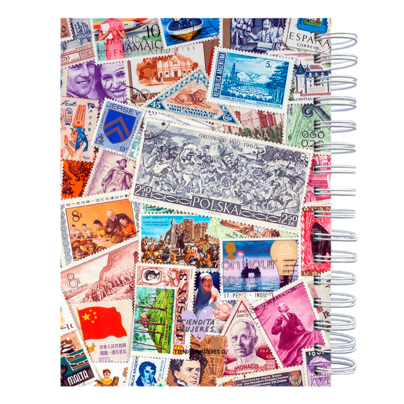 Cuaderno de mis viajes Postcard