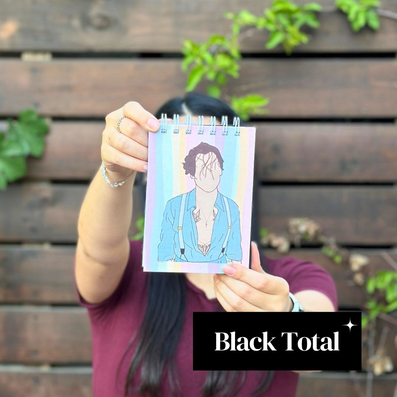 Libreta - illustration Harry Styles