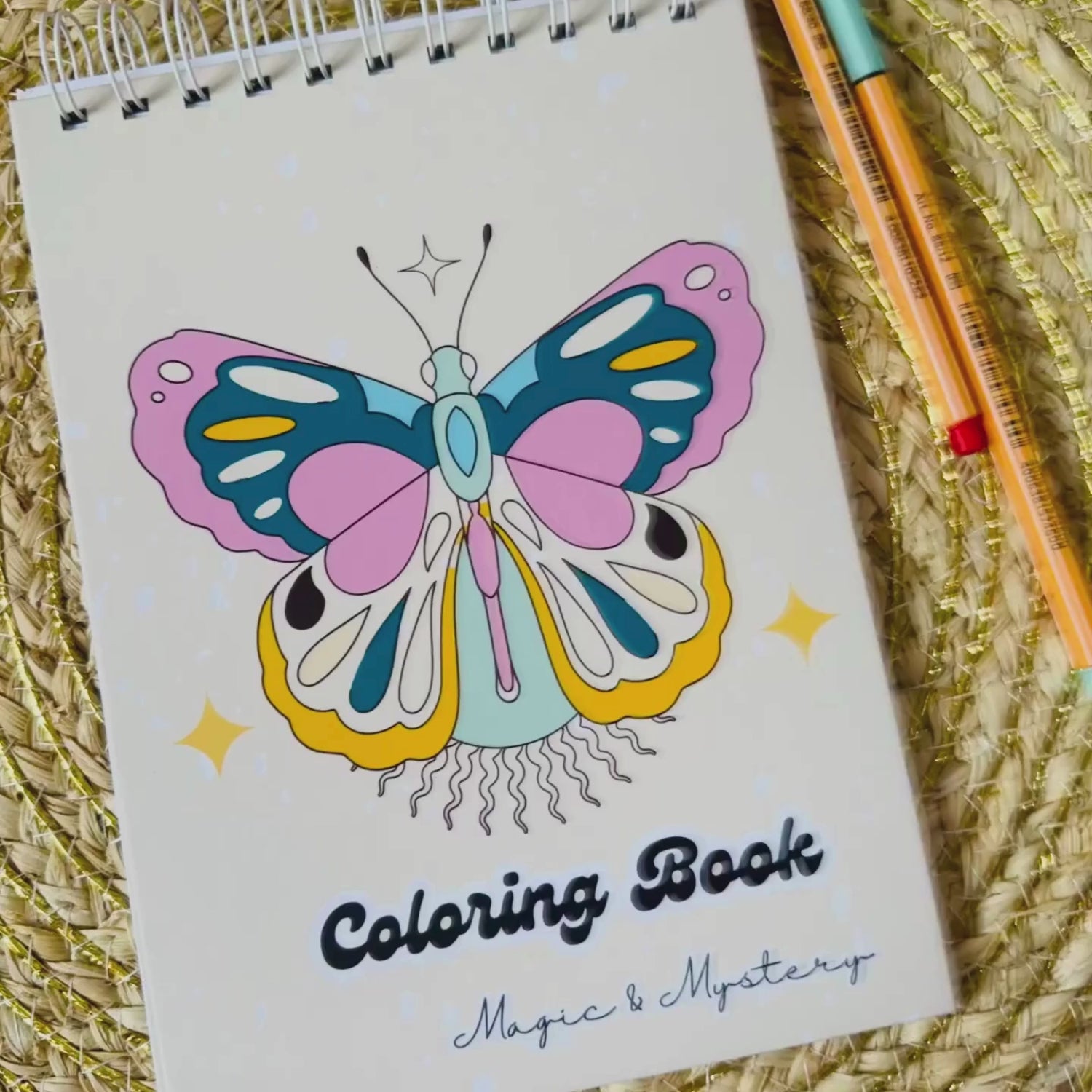 Libro para Colorear Magic & Mystery