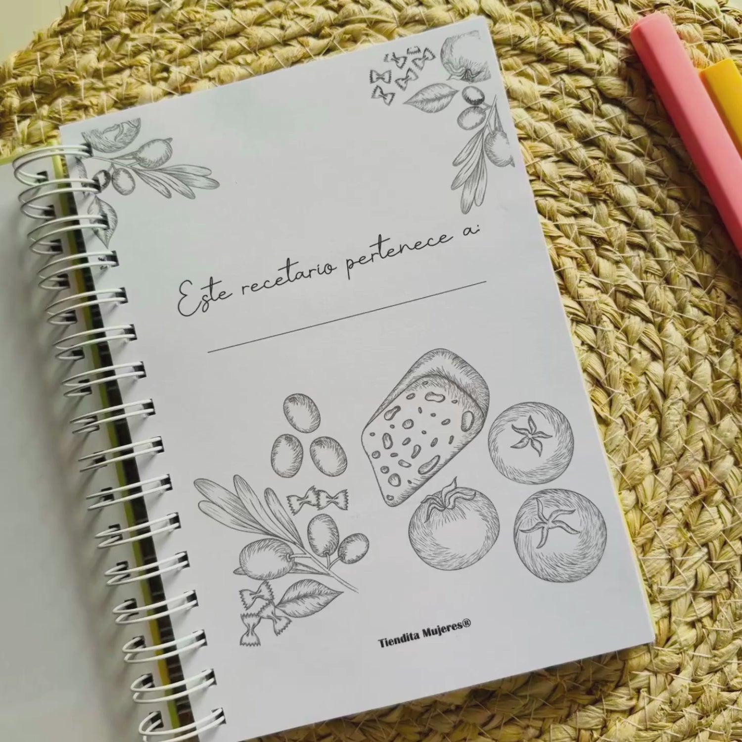 Recetario Edición 2025 - Las recetas de mamá kitchen