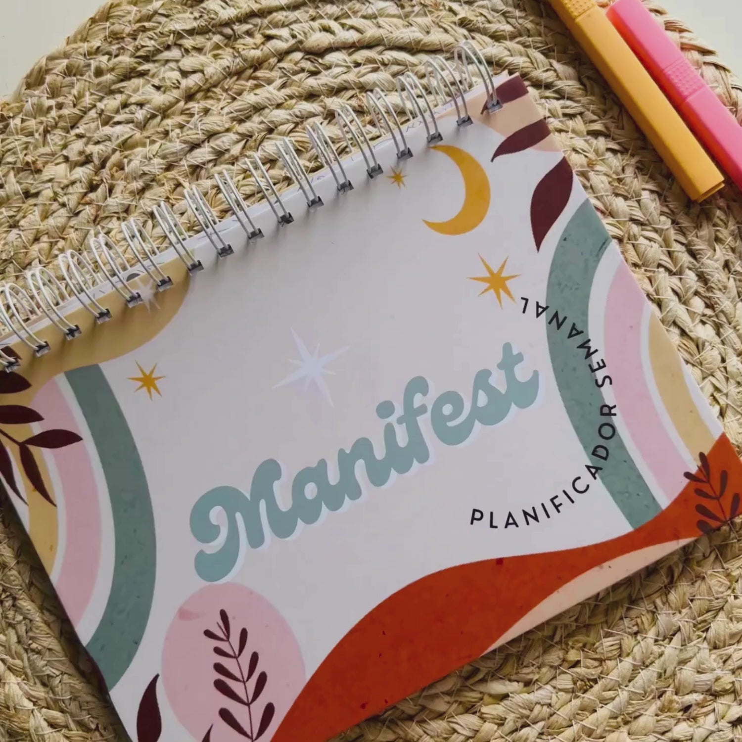 Organizador Semanal 25 x 18 cm – Edición 2024 manifest