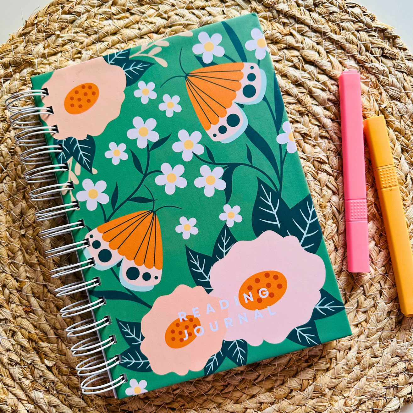 Reading Journal butterfly