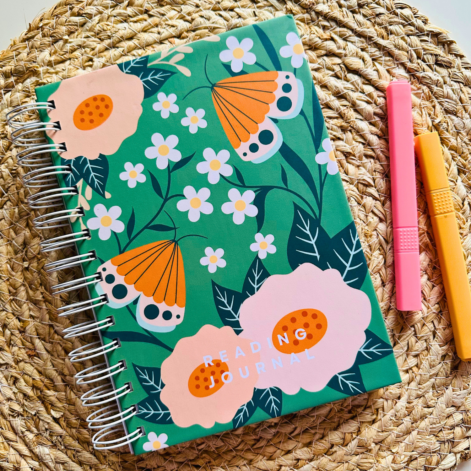 Reading Journal butterfly